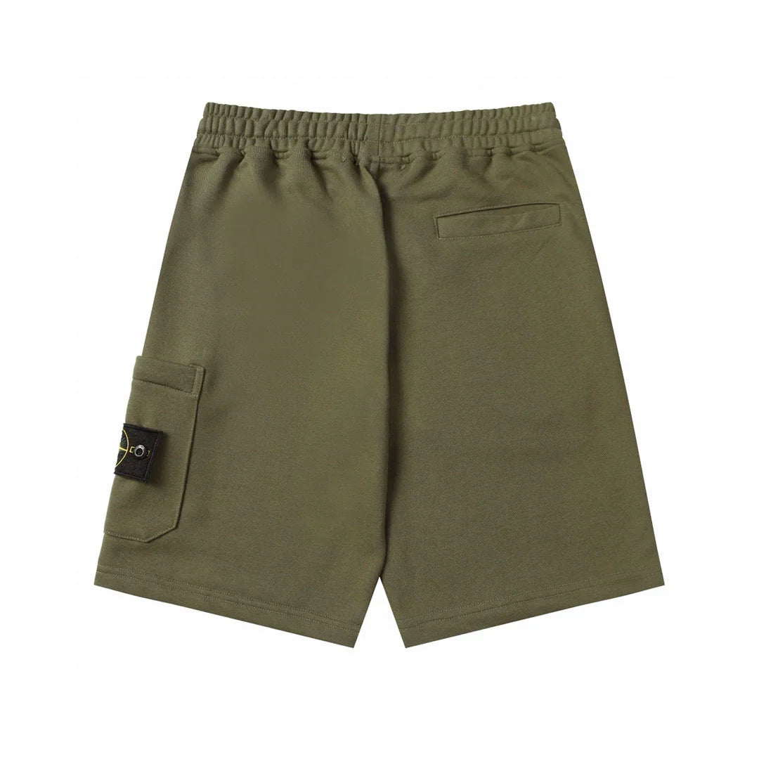 Stone Monogram Shorts