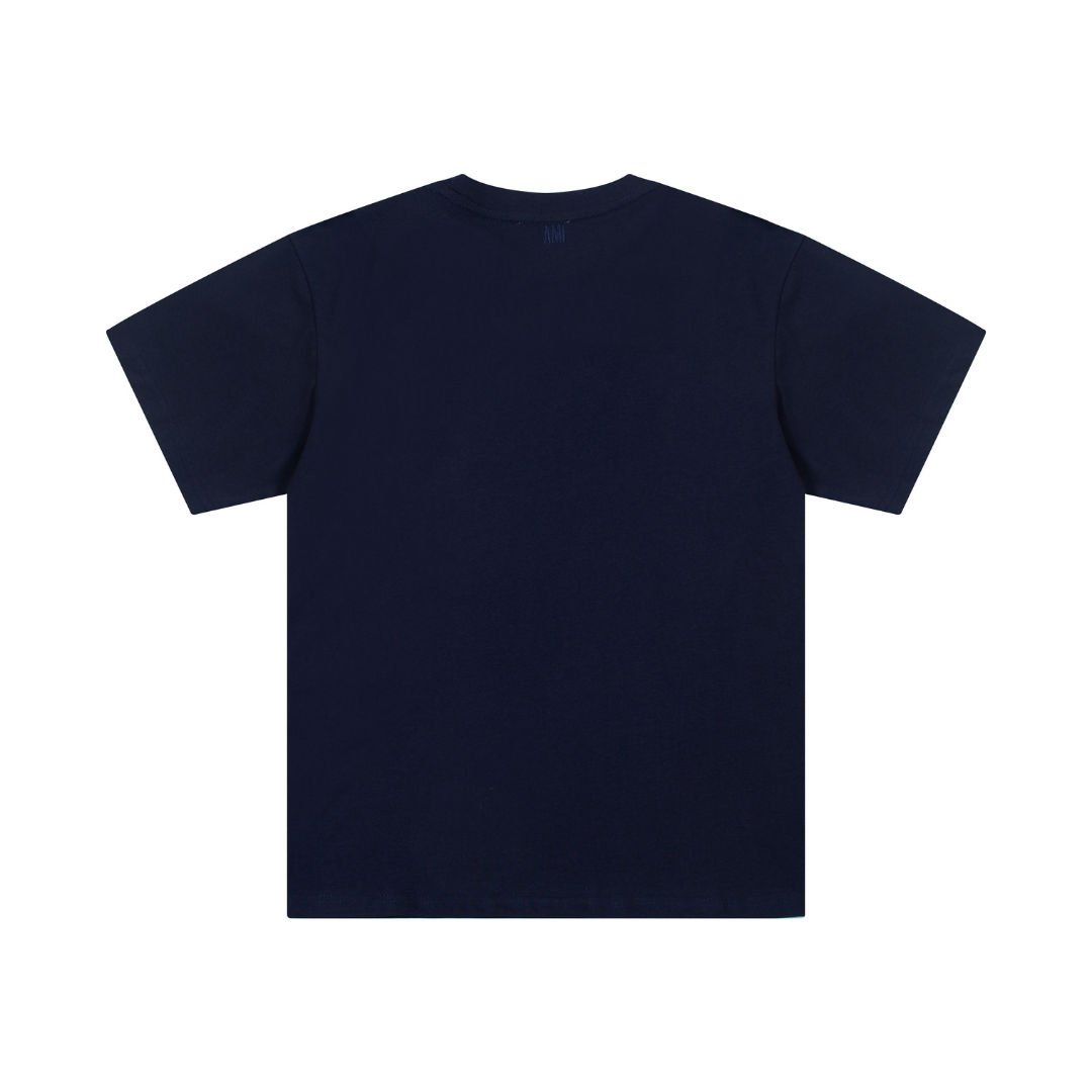Ami Full Black T-shirt
