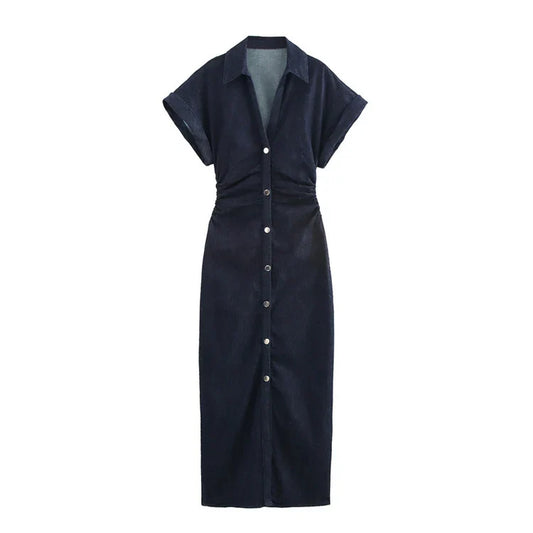 VELORE SUMMERDRESS - DENIM