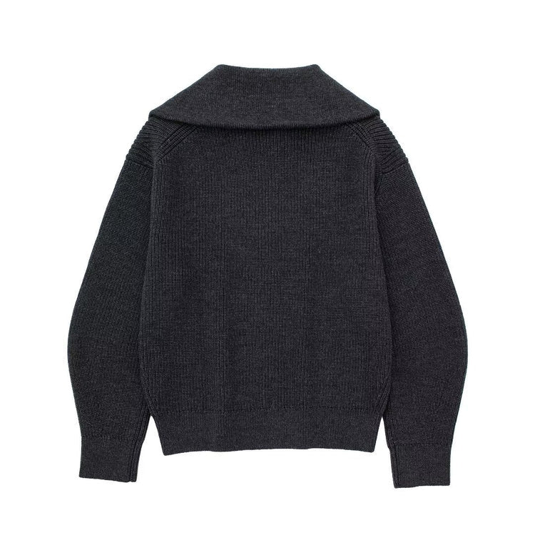 VELORE - KNITTED HALF ZIPPER