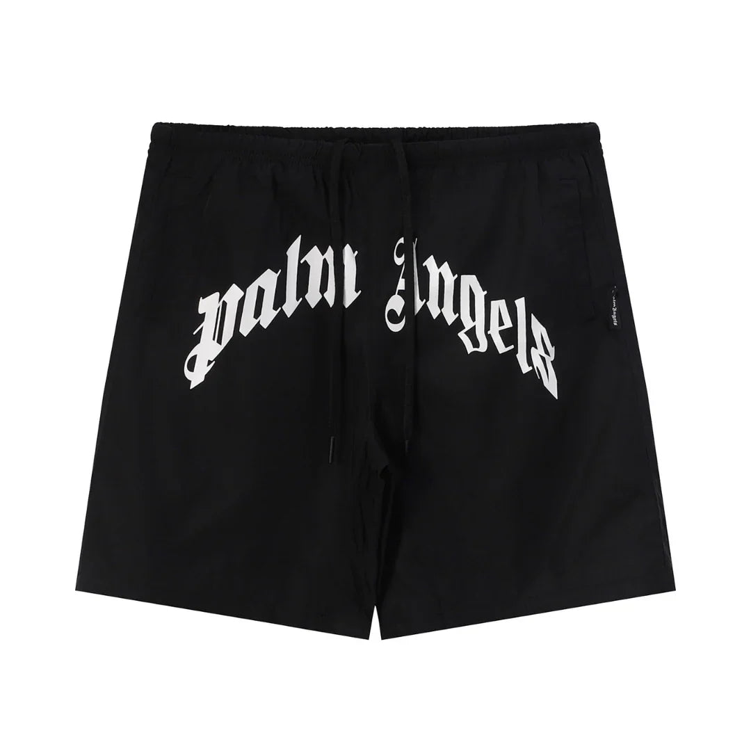 Palm Black Swim Shorts
