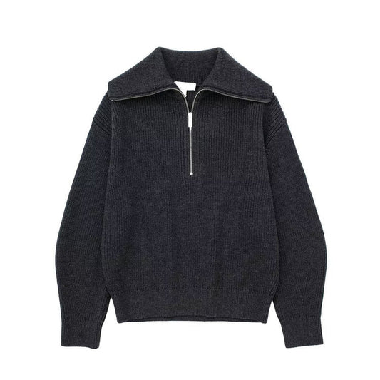 VELORE - KNITTED HALF ZIPPER