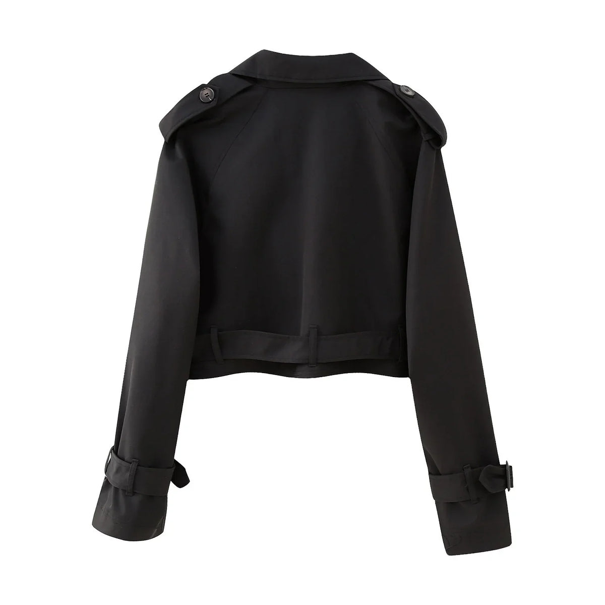 VELORE - CROPPED TRENCHCOAT