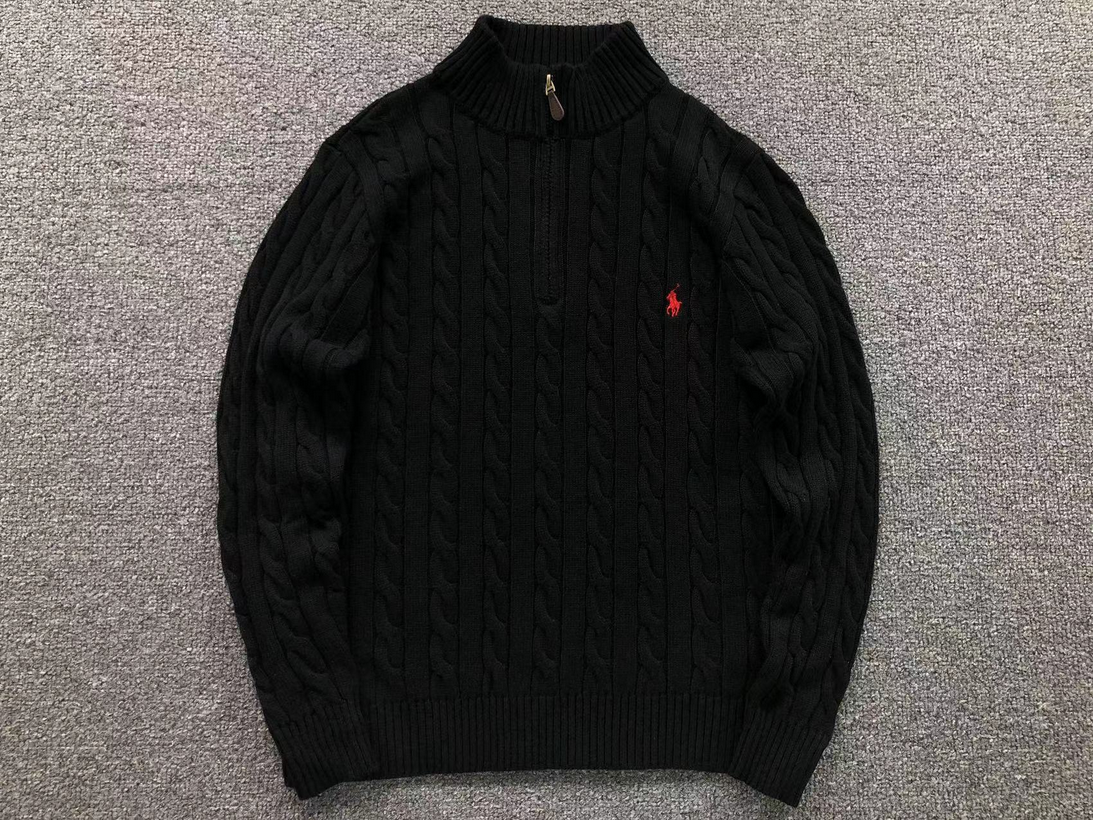 VELORE - RL KNIT POLO SWEATER