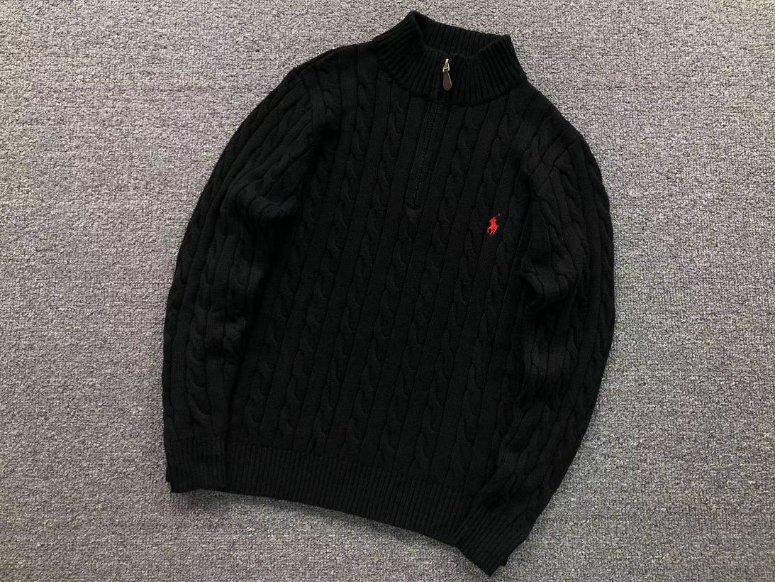 VELORE - RL KNIT POLO SWEATER