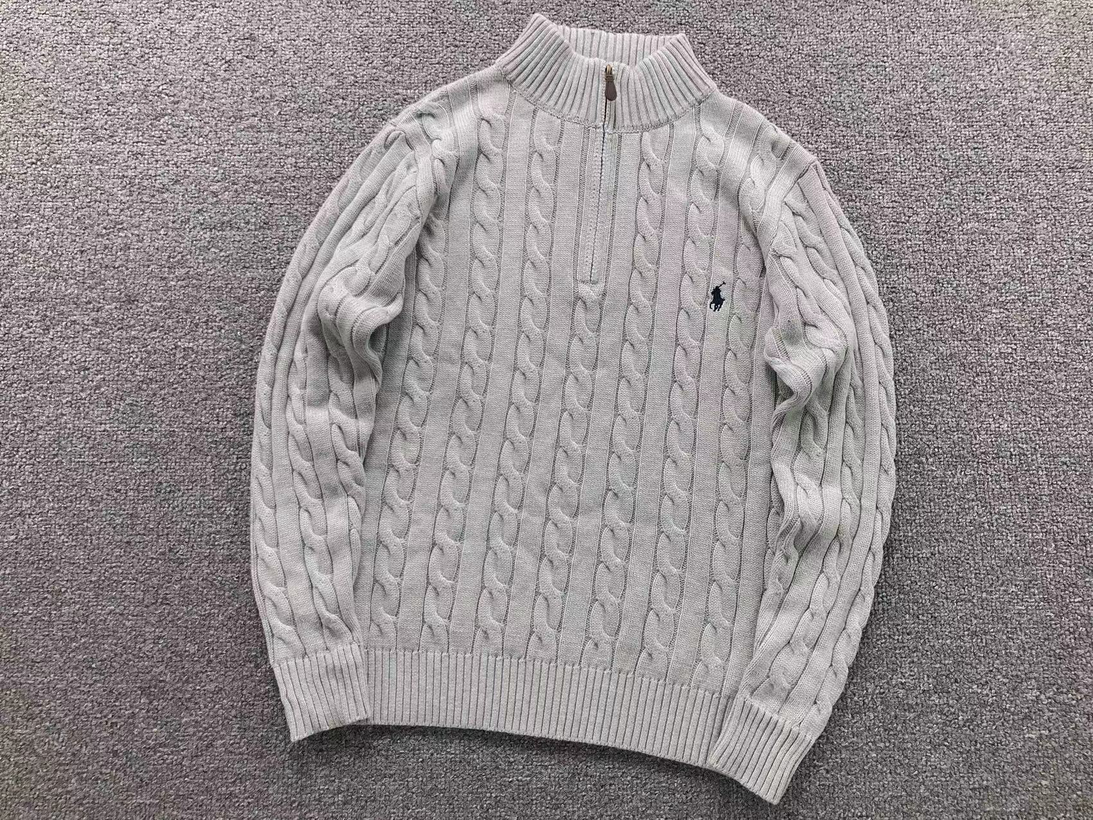VELORE - RL KNIT POLO SWEATER