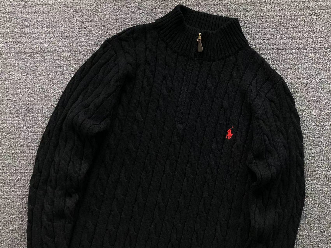 VELORE - RL KNIT POLO SWEATER