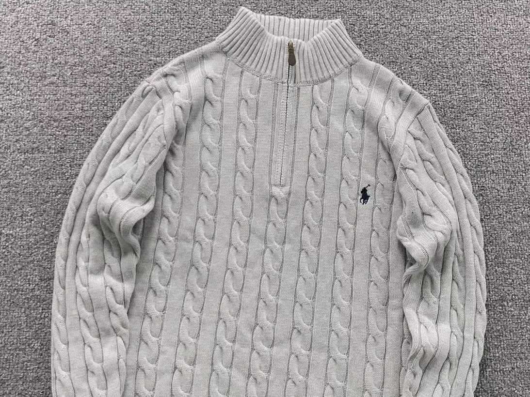VELORE - RL KNIT POLO SWEATER