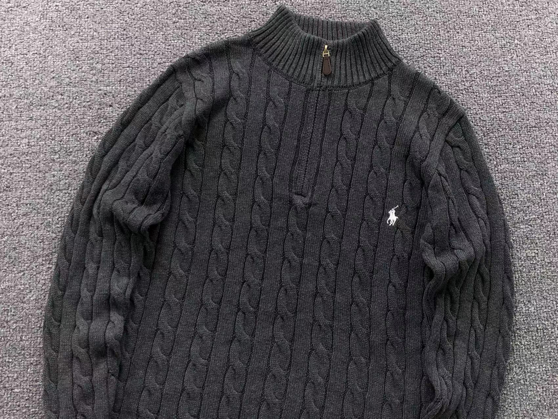 VELORE - RL KNIT POLO SWEATER