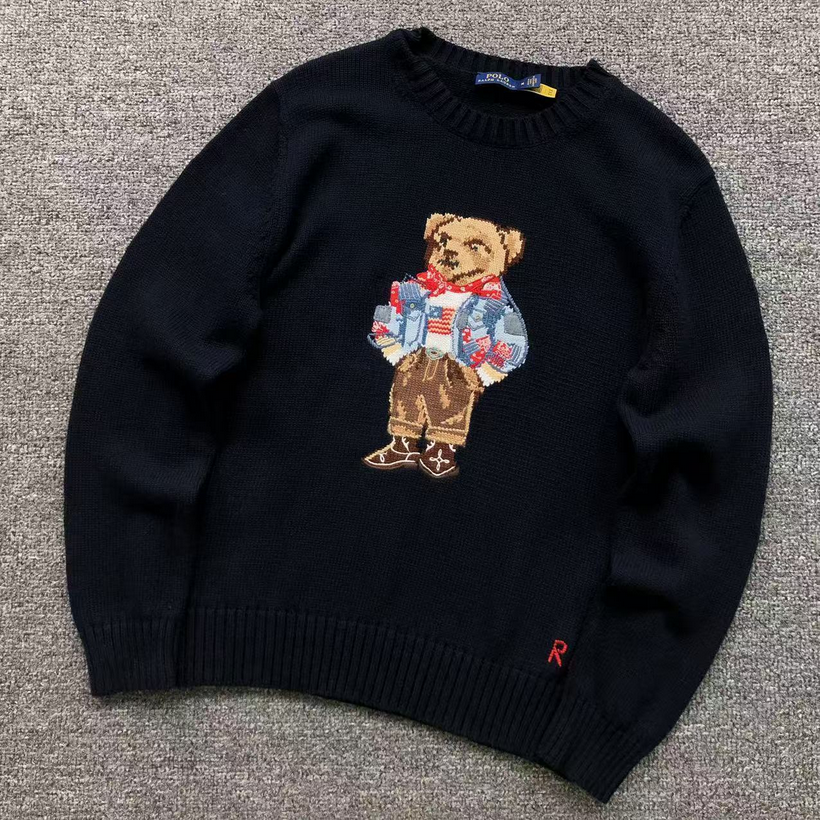 VELORE - RL BEAR SWEATER
